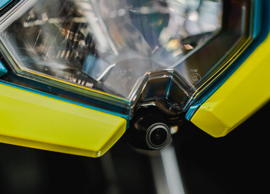 Built-In Front Dashcam